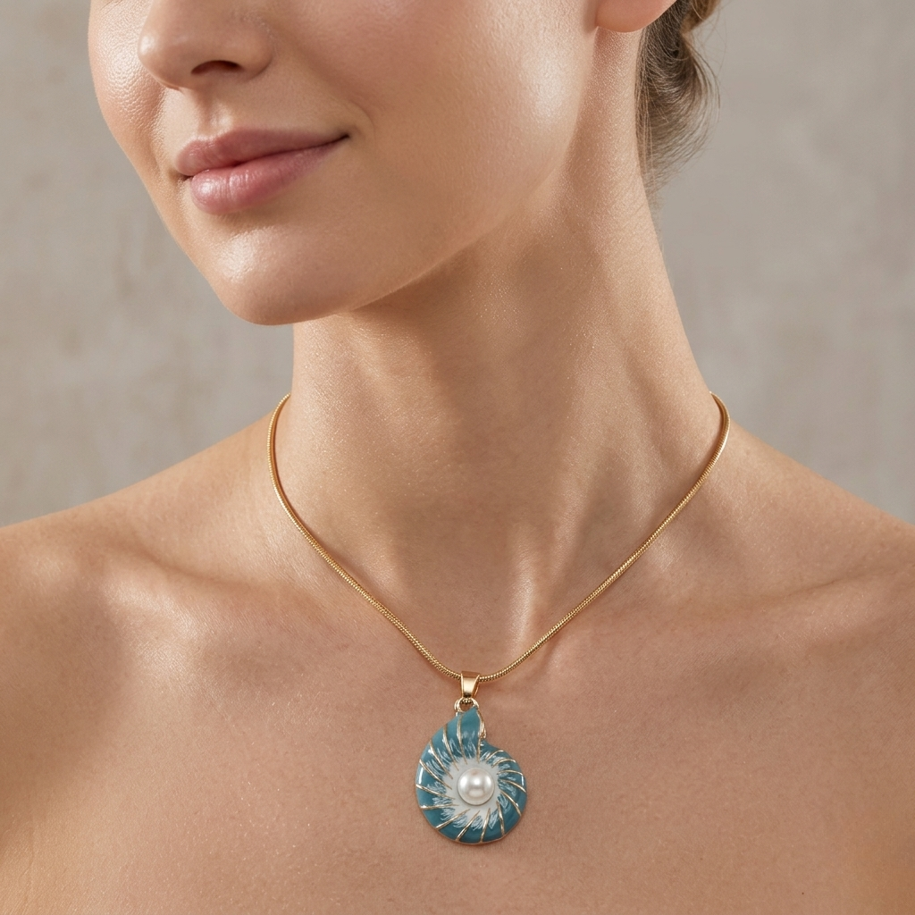 Conch Pearl Gold Radiant