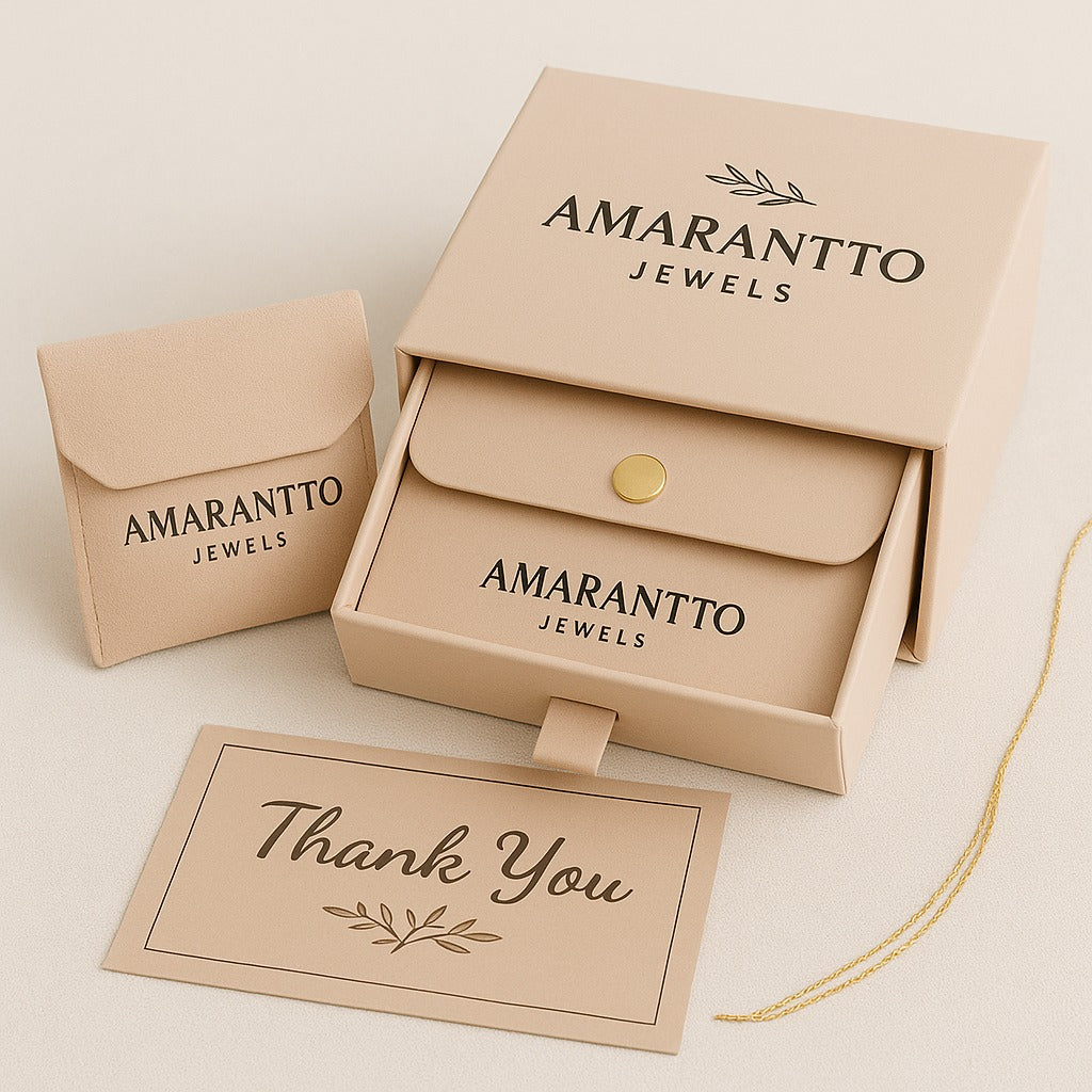 Ring Set – Gold Zircon Garden