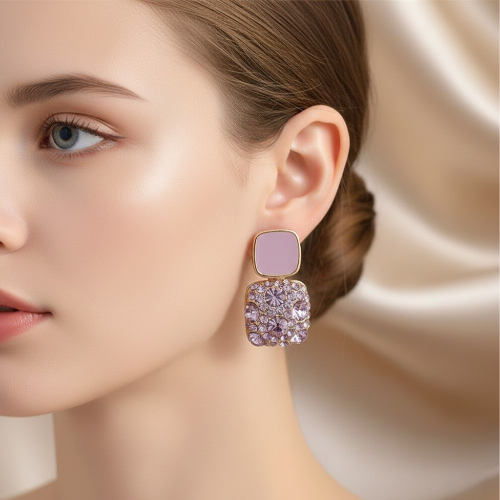 Crystal Drop Earrings