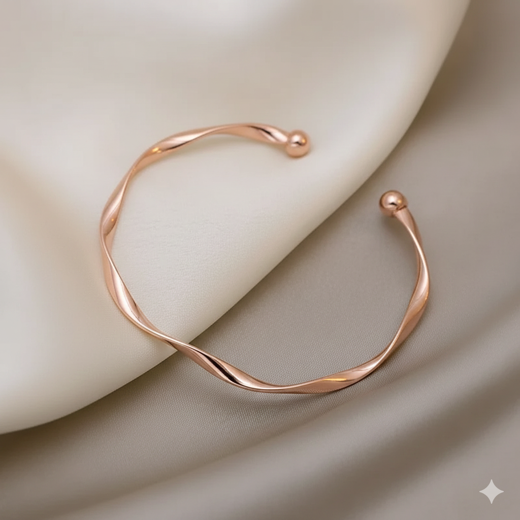 Twisted Cuff Bangle