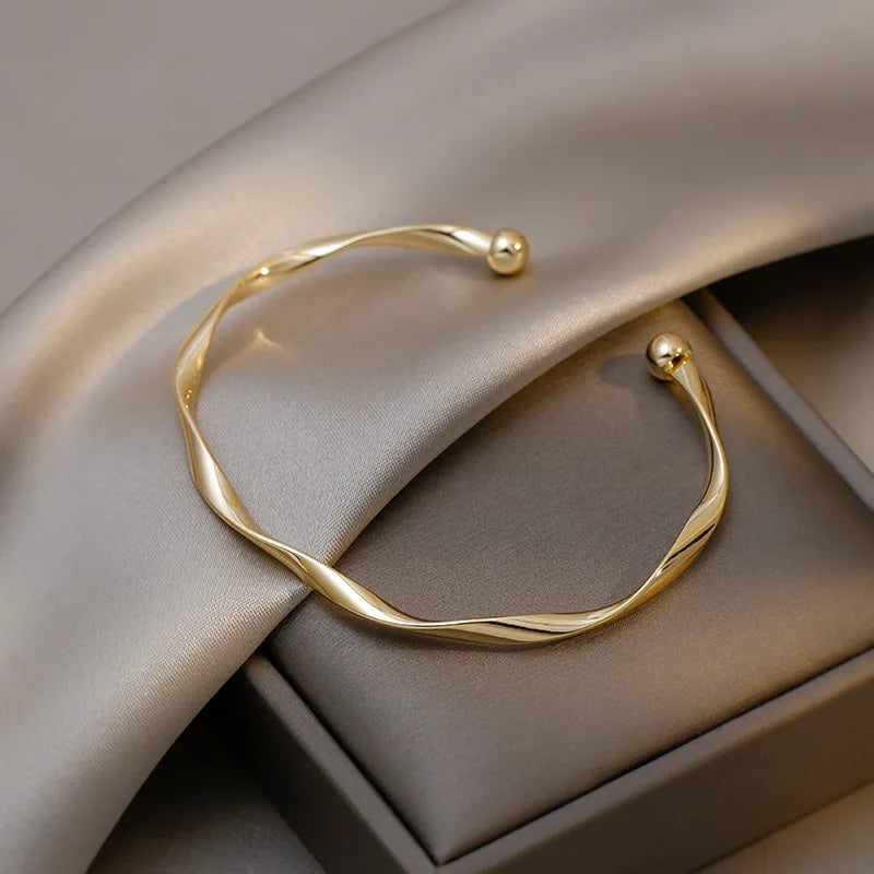 Twisted Cuff Bangle