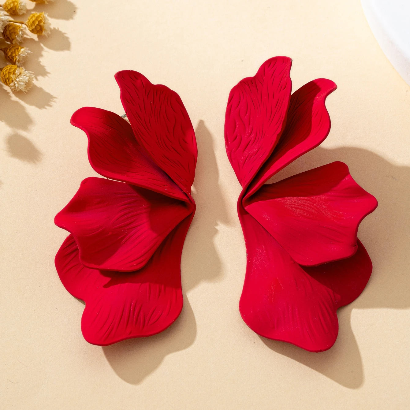 Statement Earrings Bold Floral