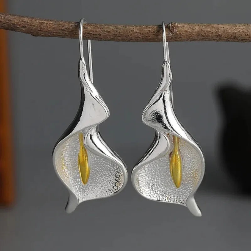 Drop Earrings Artistic Wave