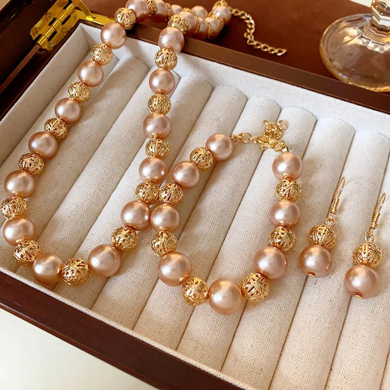 Pearl Jewelry Set