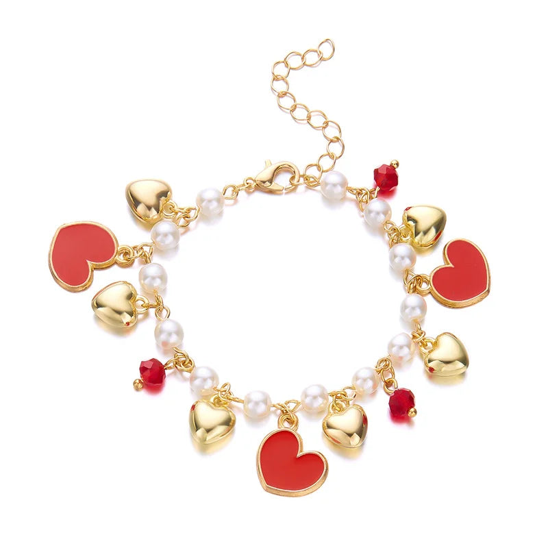 Charm Bracelet Fun Statement Golden