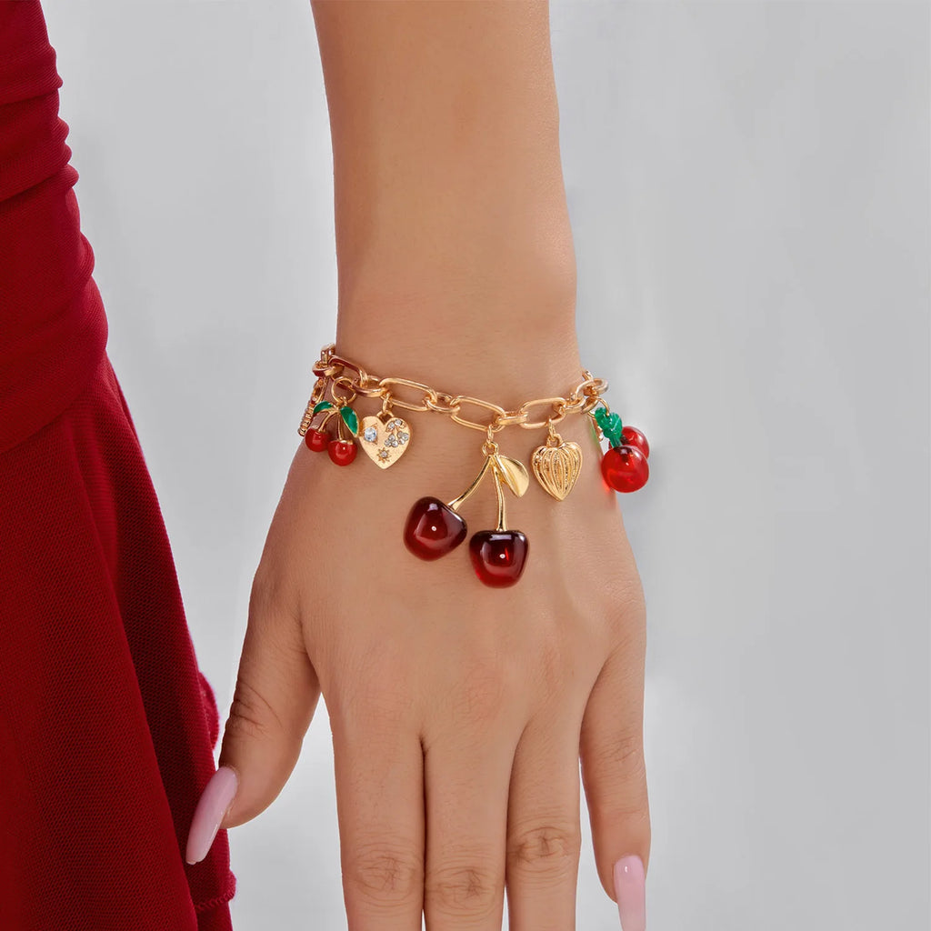 Charm Bracelet Fun Statement Golden