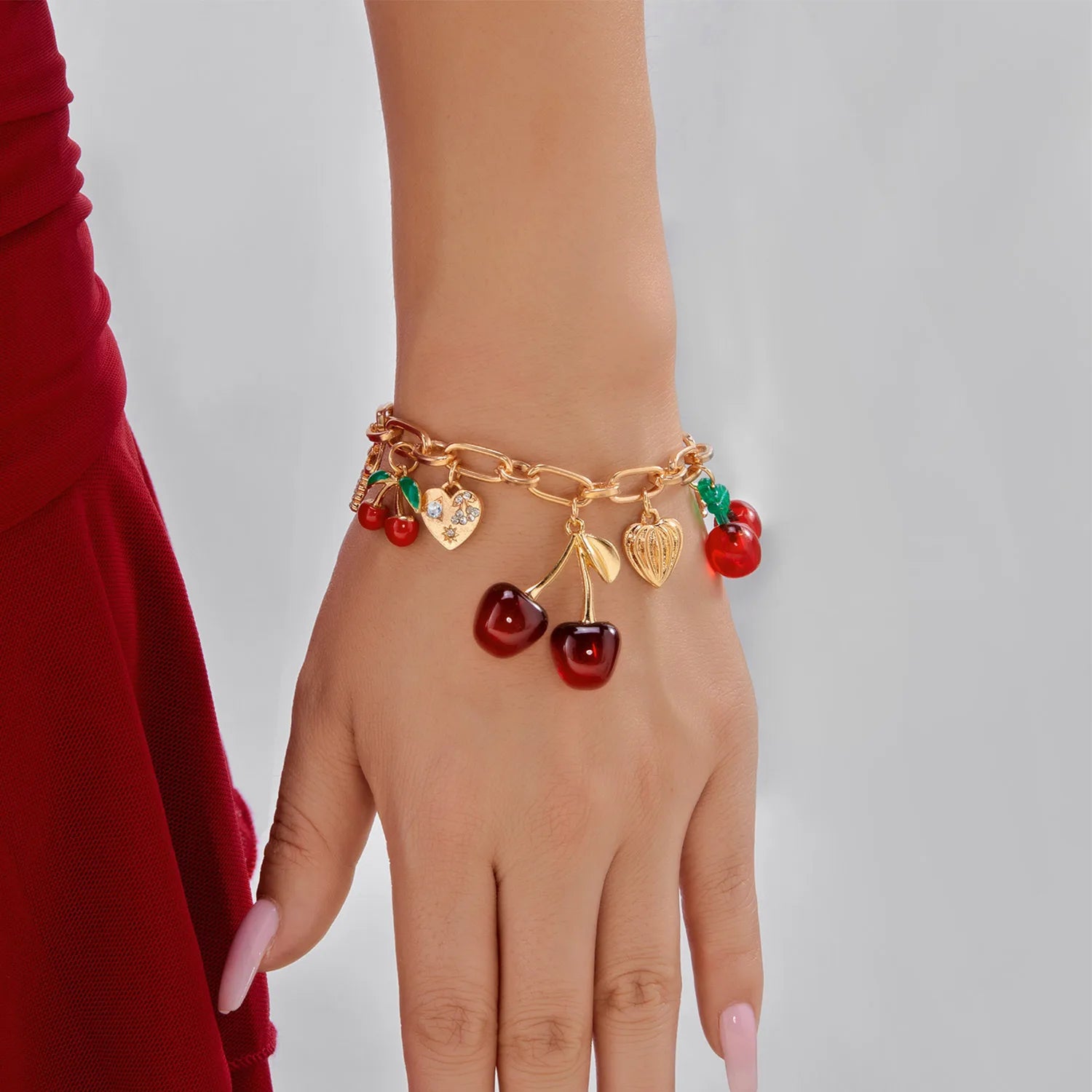 Charm Bracelet Fun Statement Golden