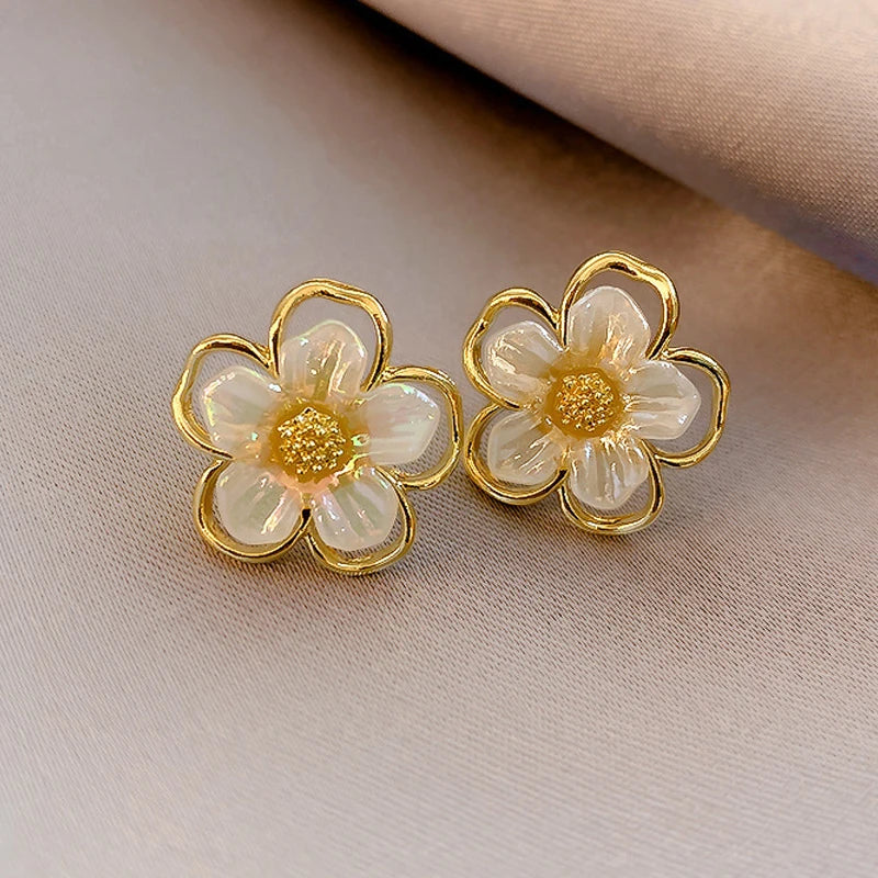 Floral Stud Earrings