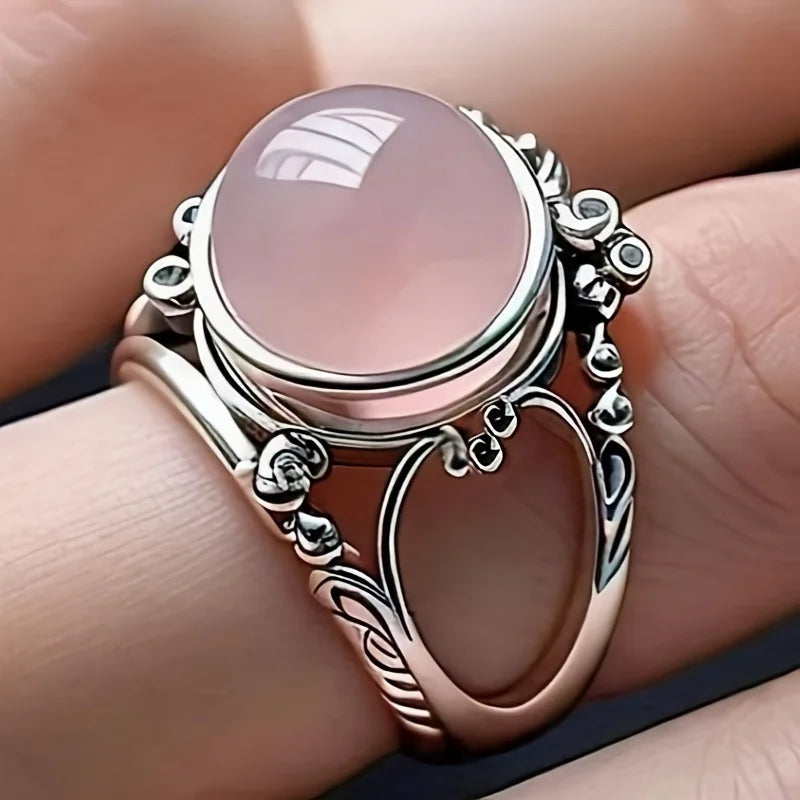 Sweet Pink Vintage Silver