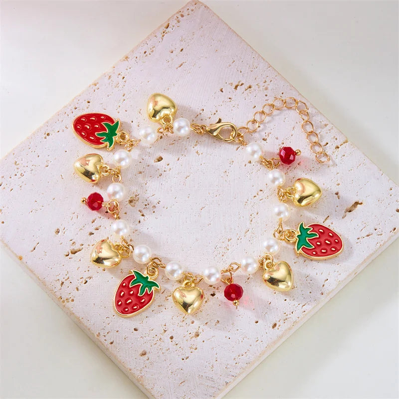 Charm Bracelet Fun Statement Golden