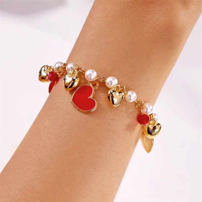 Charm Bracelet Fun Statement Golden