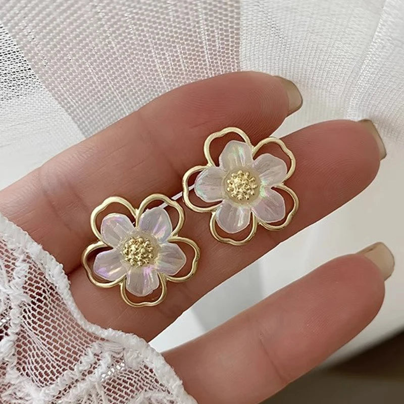 Floral Stud Earrings