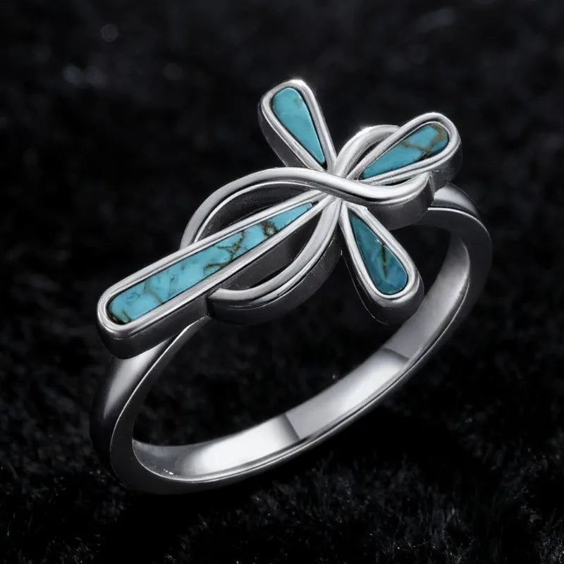 Ring – Silver Vintage Emerald