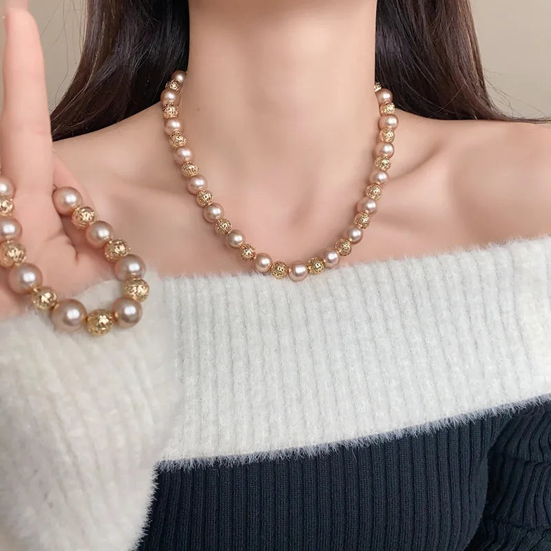 Pearl Jewelry Set