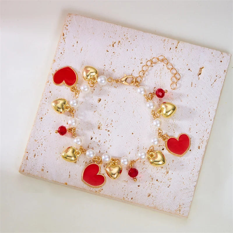 Charm Bracelet Fun Statement Golden
