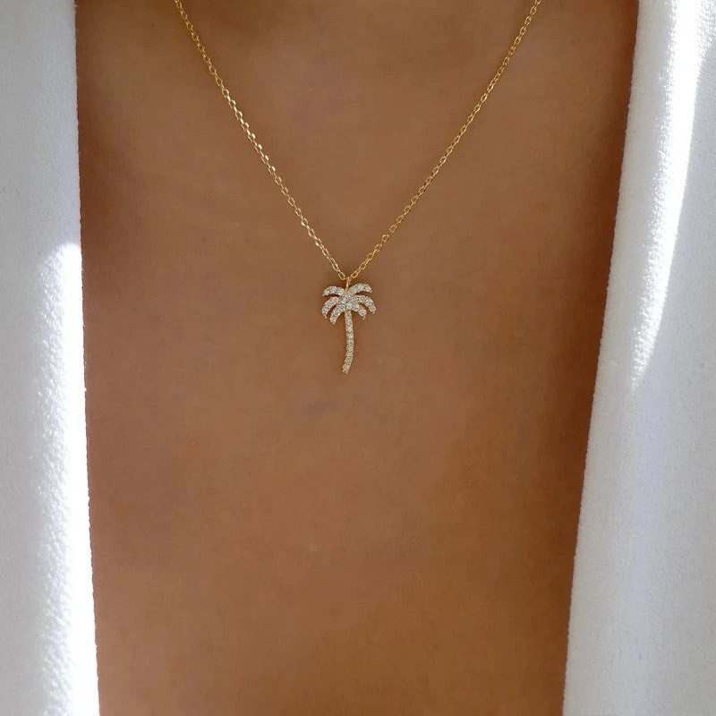 Necklace – Gold Beach Zircon