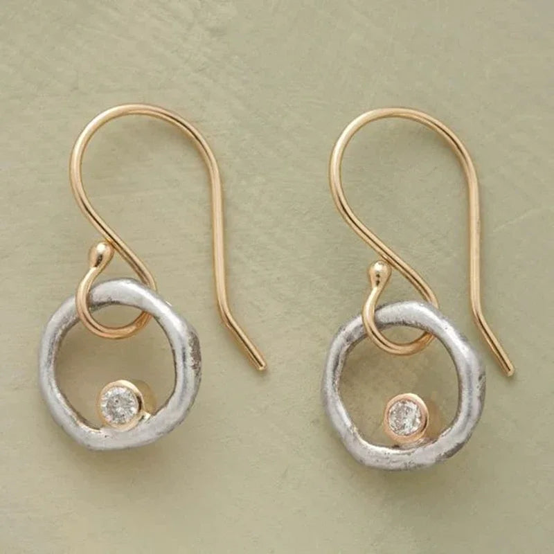Crystal Luxury Gold Drops