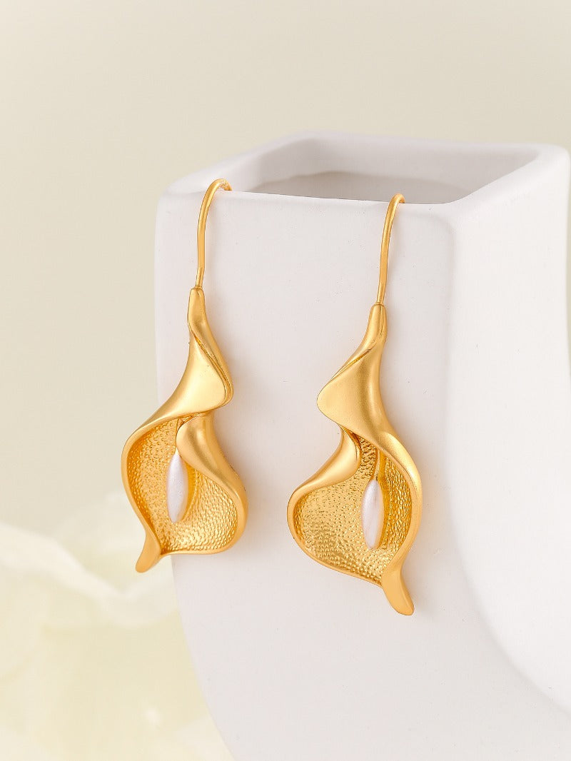 Drop Earrings Artistic Wave