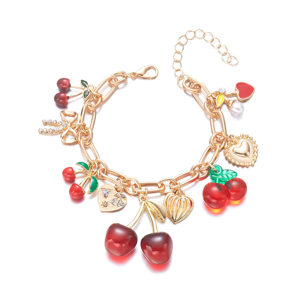 Charm Bracelet Fun Statement Golden