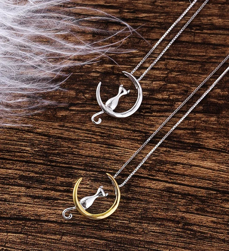 Pendant Necklace Mystic Cat