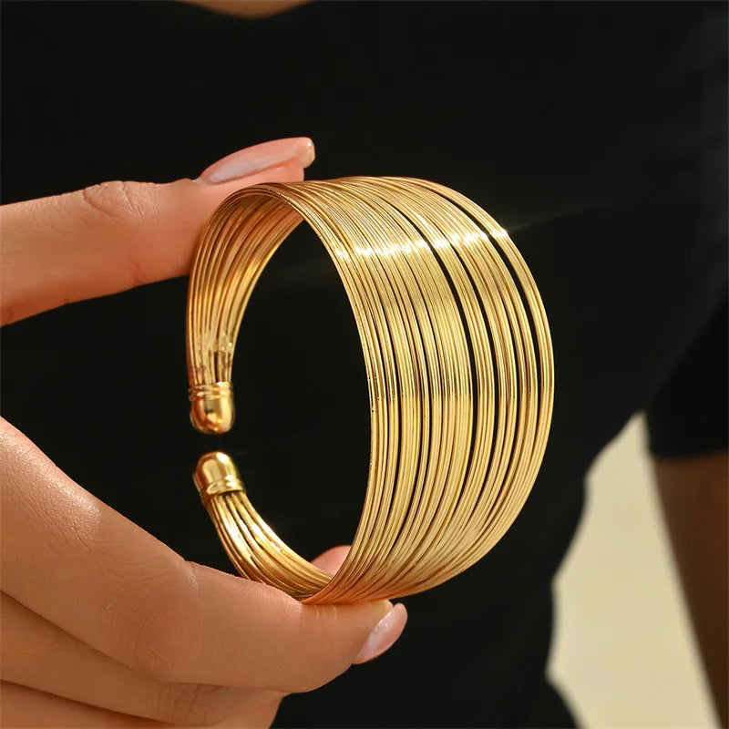 Cuff Bracelet Modern Statement