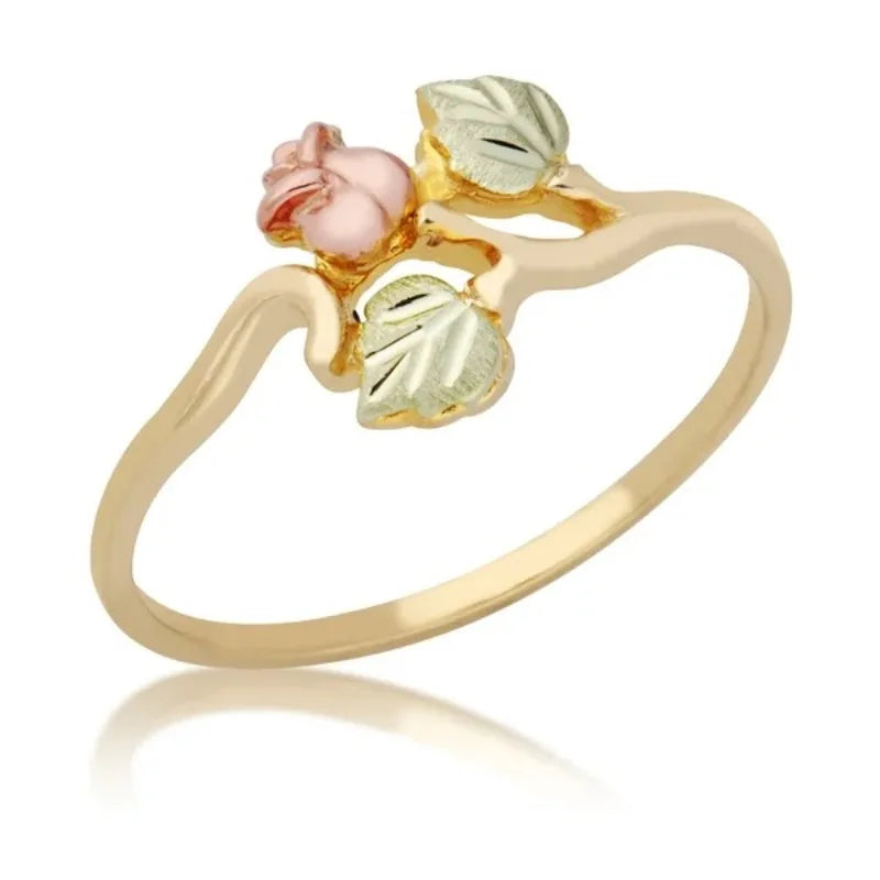 Ring – Gold Petal Sparkle