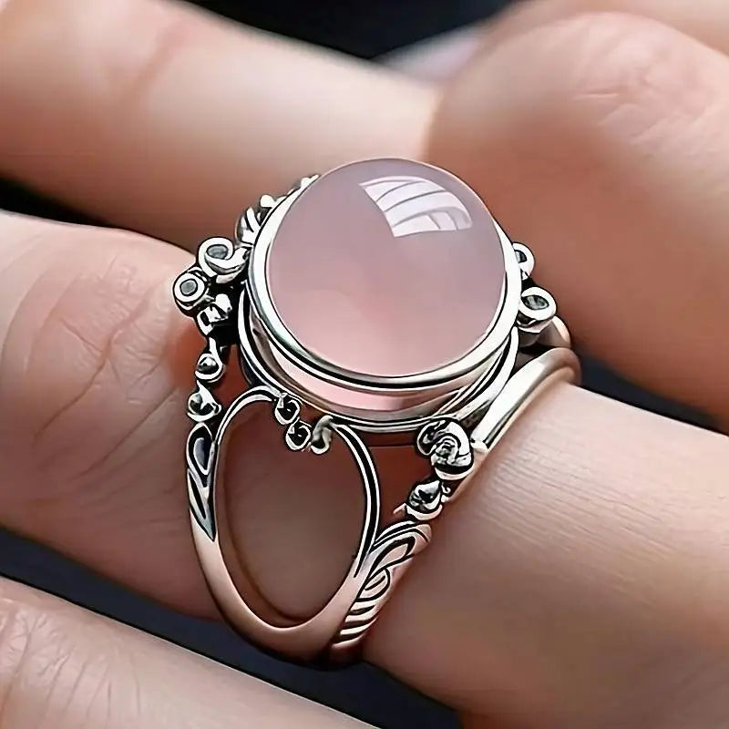 Sweet Pink Vintage Silver
