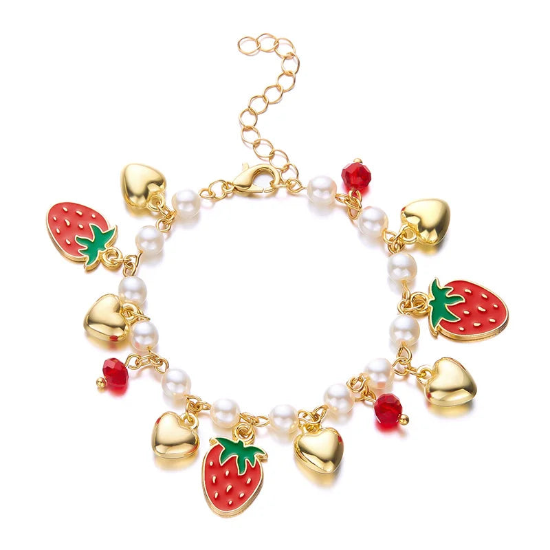 Charm Bracelet Fun Statement Golden
