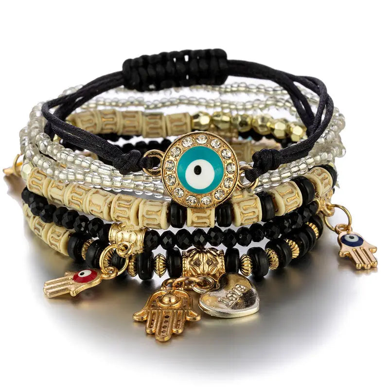 Golden Evil Eye Bracelet