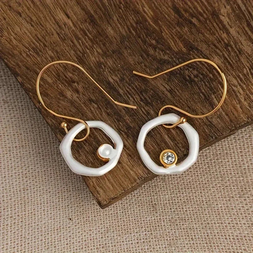 Crystal Luxury Gold Drops